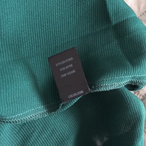 Lulus Silky Cowl Dress - Emerald - Picture 7 of 7